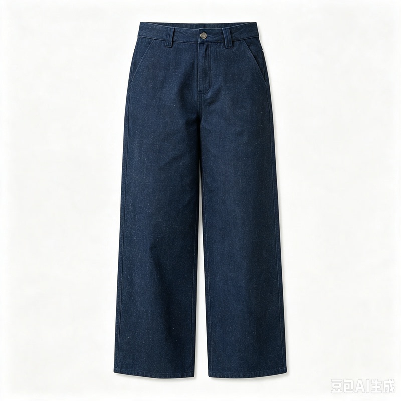 【8-22】Hemp Cotton Denim Wide-Leg Pants Hs-26Sk1001【Eco-Friendly Plant Dye May Fade】 【8-22】Hemp Cotton Denim Wide-Leg Pants Hs-26Sk1001【Eco-Friendly Plant Dye May Fade】