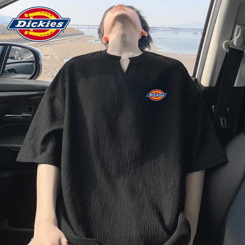 Dickies Men's Casual T-Shirt, Thin Summer Trendy Brand, Outdoor Sports Style, Short-Sleeved, American Retro, Cool and Stylish