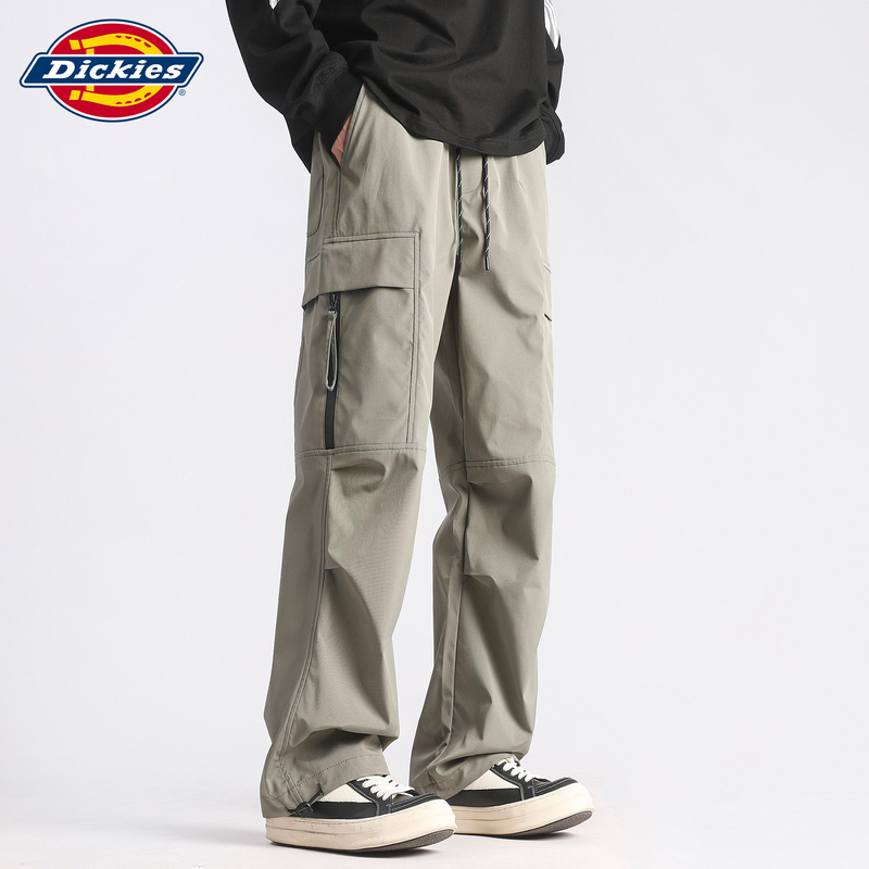 Dickies American-Style Workwear Paratrooper Pants Summer Outdoor Water-Resistant Quick-Drying Lightweight Breathable Casual Pants for Men