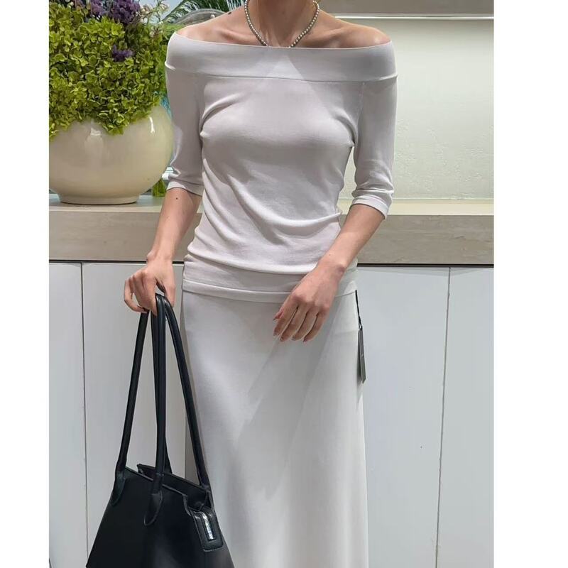 Sibelle [Hepburnola] in Stock Special Offer 08.02 Off-The-Shoulder Top for Women Y985 Limited Purchase