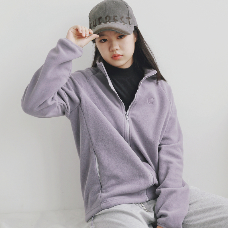 Wu Cang Ci Yu Autumn and Winter Permanent Anti-Static Double Brush Double Shake Thickened Fleece Long Sleeve Jacket for Older Children and Parent-Child Matching Wu Cang Ci Yu Autumn and Winter Permanent Anti-Static Double Brush Double Shake Thickened Fleece Long Sleeve Jacket for Older Children and Parent-Child Matching