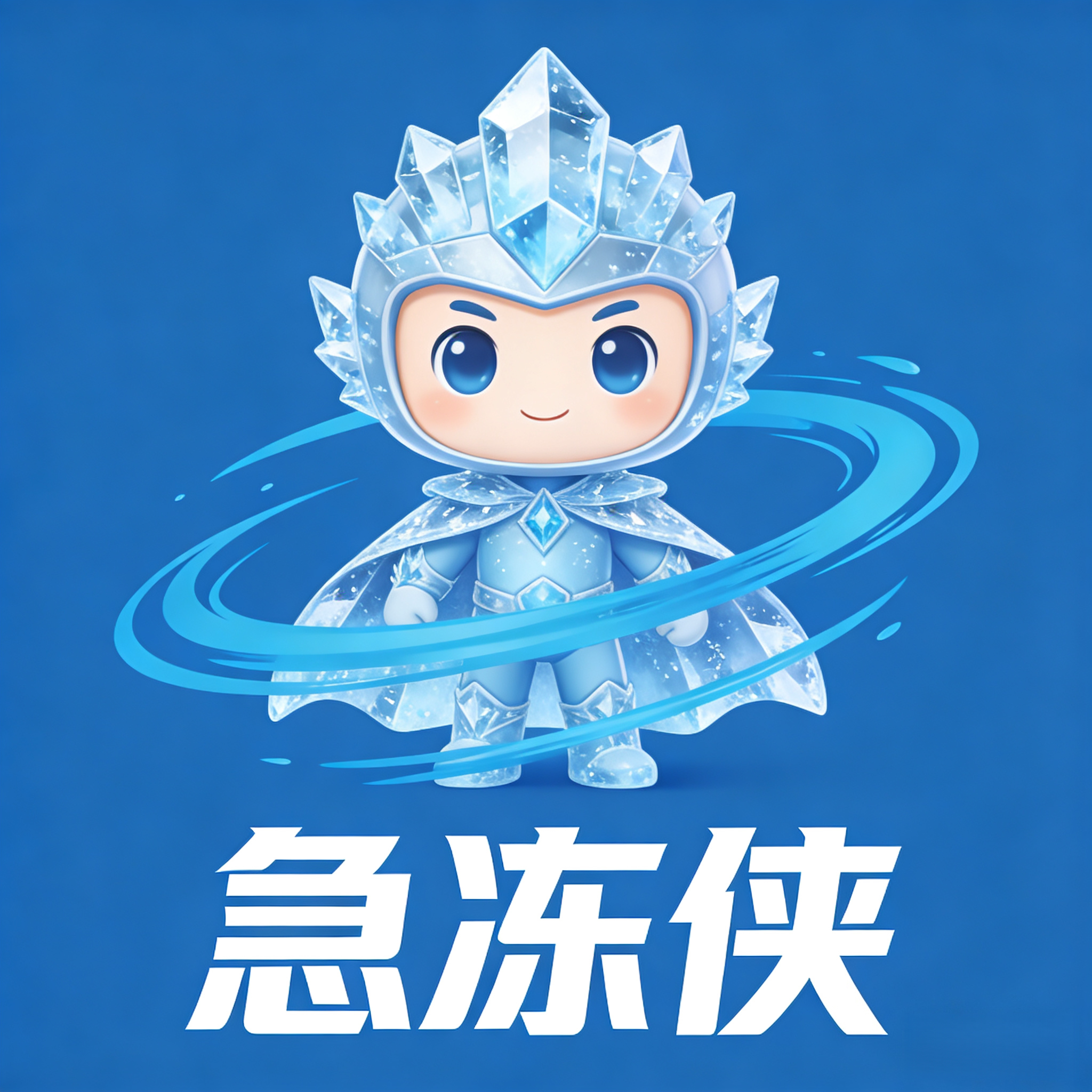 急冻侠冰块工厂店的LOGO