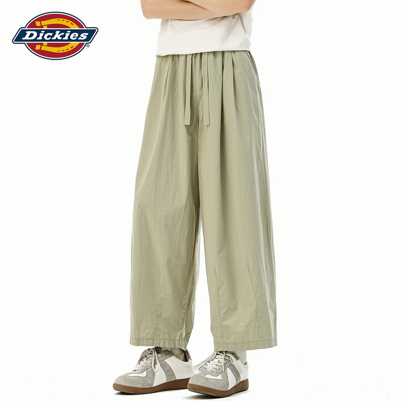 Dickies Japanese Retro Nine-Point Casual Pants for Men and Women 2026 Summer New Loose Pure Cotton Drapey Yamamoto Pants Dickies Japanese Retro Nine-Point Casual Pants for Men and Women 2026 Summer New Loose Pure Cotton Drapey Yamamoto Pants