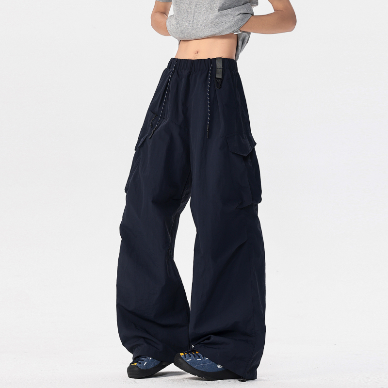 Blue Paratrooper Work Pants Men's 2026 New Quick-Dry Hiking Loose Fit Men's Summer Thin Pants Blue Paratrooper Work Pants Men's 2026 New Quick-Dry Hiking Loose Fit Men's Summer Thin Pants