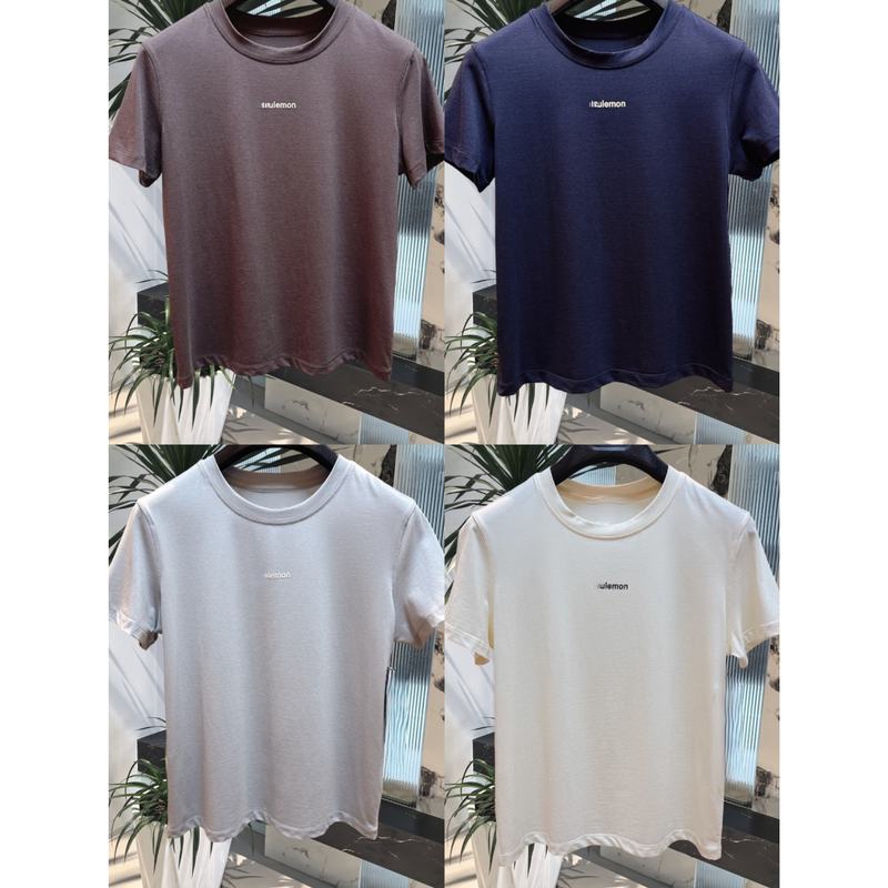 Pure Yuan 26 Summer Collection: Must-Have Jersey Training Short Sleeve T-Shirt, Soft yet Breathable, Basic Style, 4 Colors, Face Mask T-Shirt