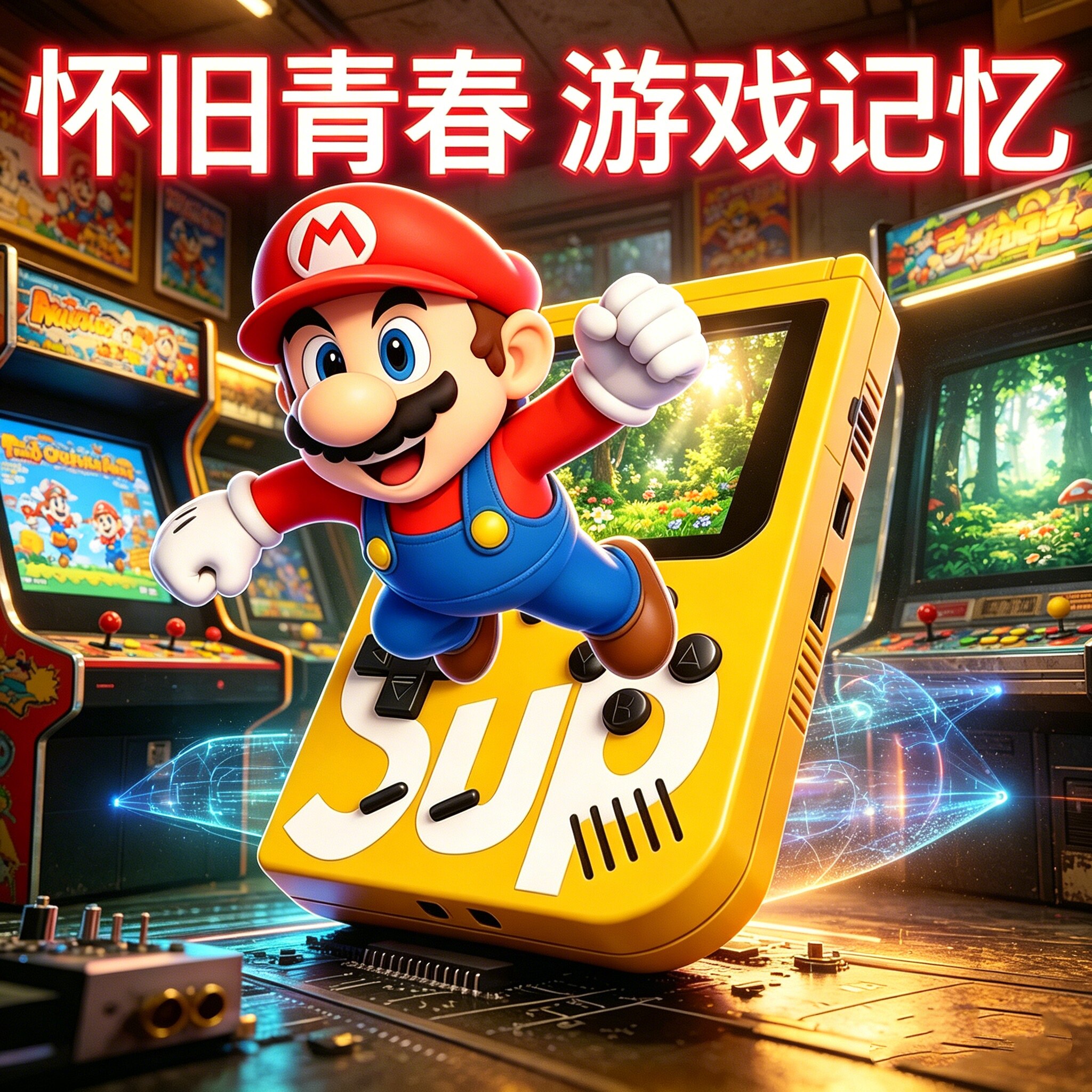 Switch Gaming Machine 🔥复古游戏机重现,重温童年经典游戏Nintendo&Tetris掌上游戏机Nintendo Switch Game Machine双人版🎮-多 ...