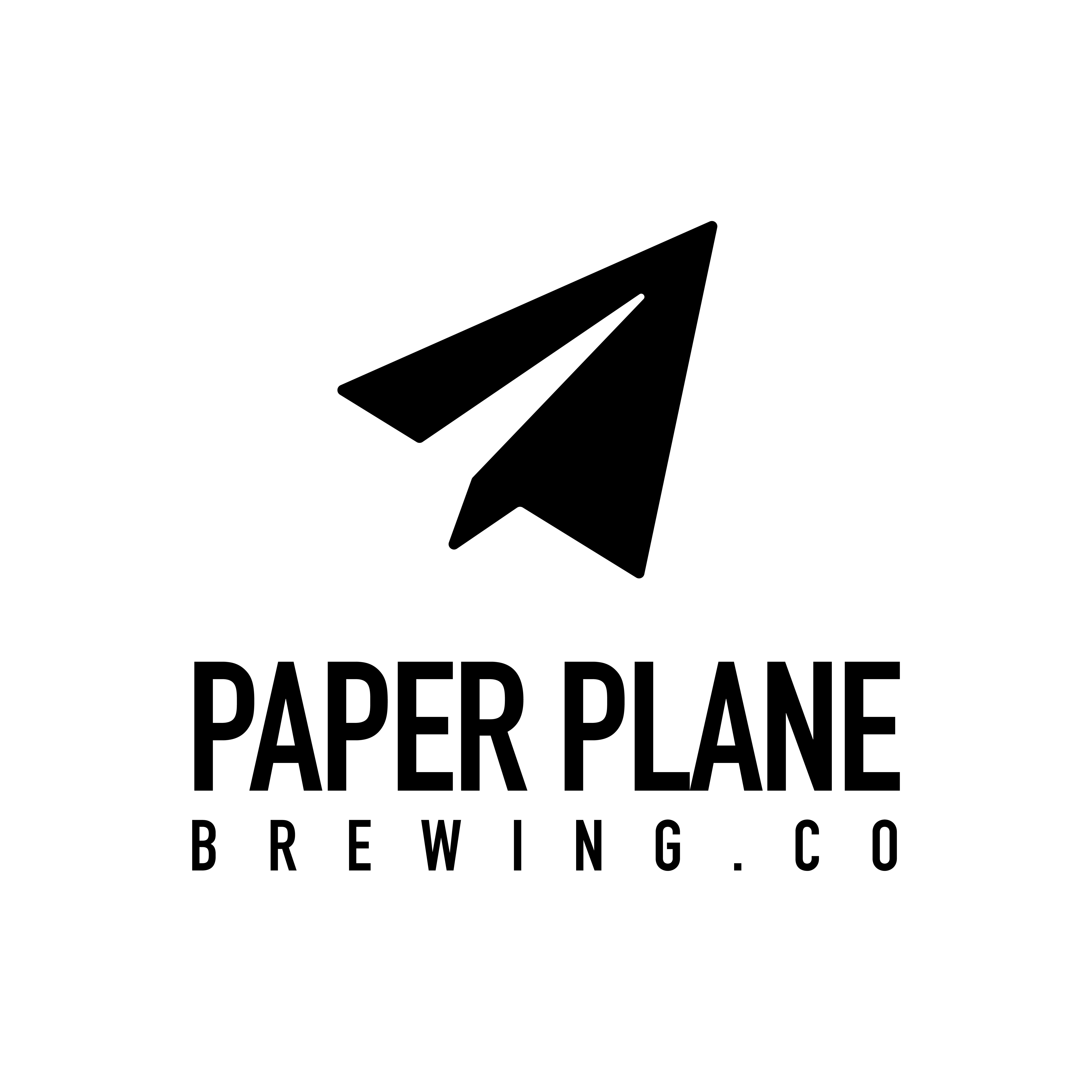 PAPERPLANEBREWINGCO旗舰店的LOGO