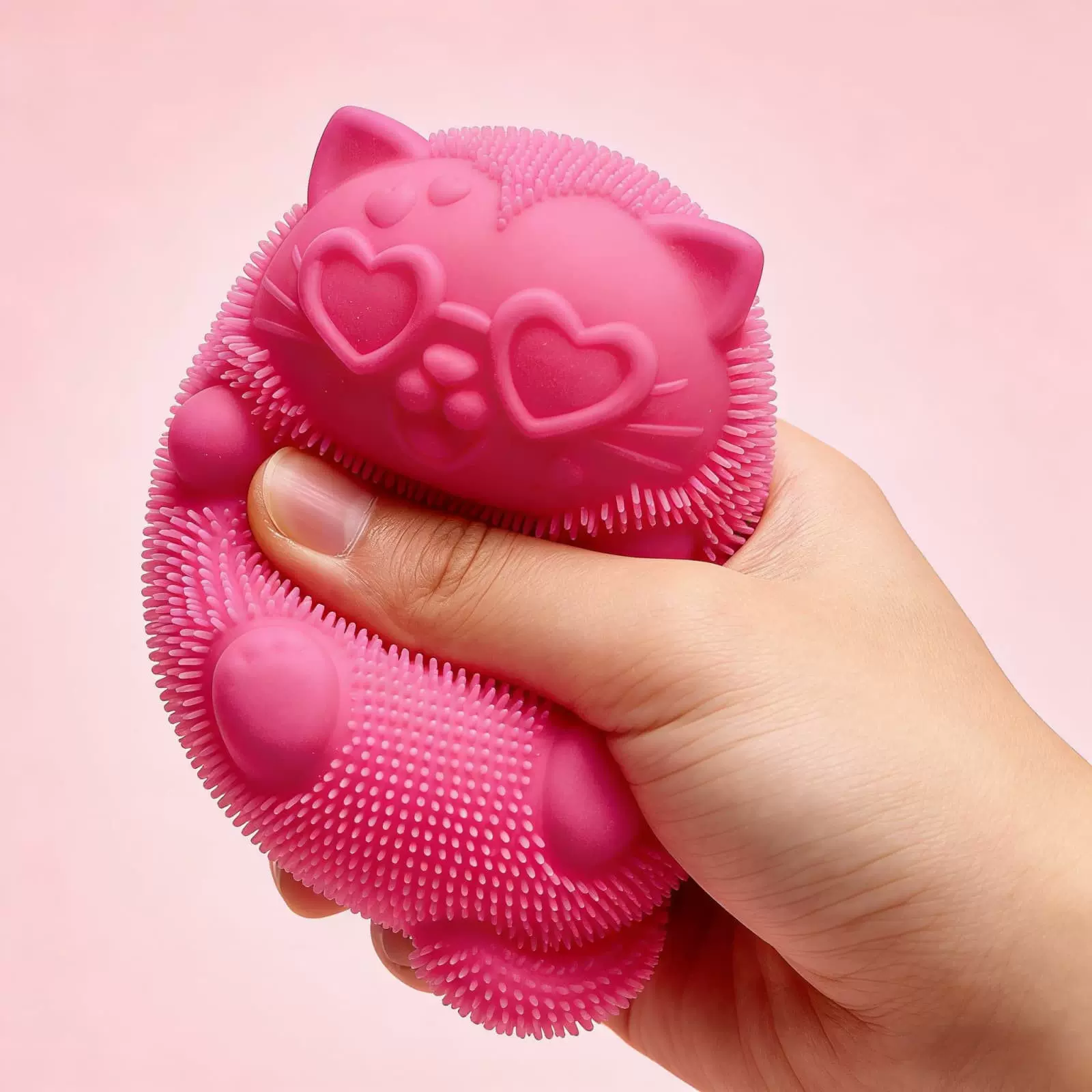 Антистресс-мяч squishy «кот» и градиентный шар, 6,5 см, мягкий сжим