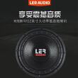 汽车音响改装10寸12寸低音喇叭双音圈无源车载超重低音炮箱喇叭