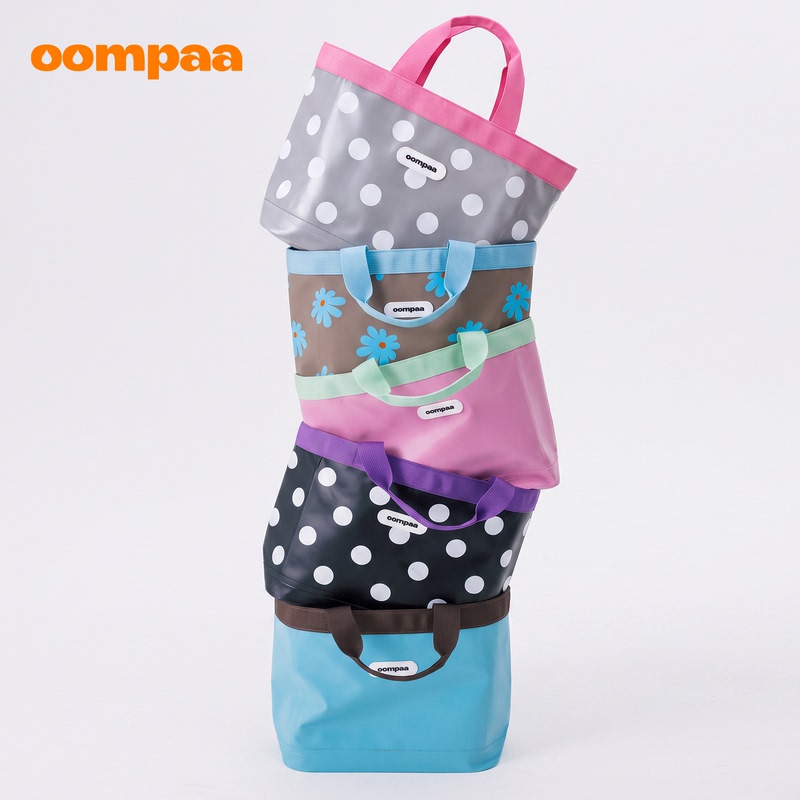 Oompaa Waterproof Tote Bag Swimming Storage Bag Special Equipment 500D High-Density Waterproof Canvas Toiletry Bag