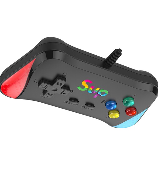 SUP掌上游戏机手柄电池AV电视线3/5米线充电线摇杆手柄充电器迷你