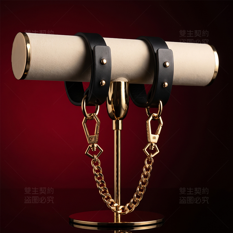 Contract "Mc Series" Mysterious Black Leather Bracelet, Punk Style, Exquisite and Sentimental Gift for Couples Contract "Mc Series" Mysterious Black Leather Bracelet, Punk Style, Exquisite and Sentimental Gift for Couples