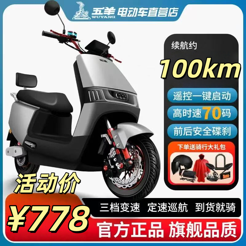 2026年式 武陽電動スクーター 高速電動バイク、96V高出力、長距離走行