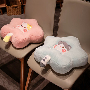 Office sedentary chair cushion back cushion butt cushion student cushion seat thickened soft cushion floor futon bay window cushion