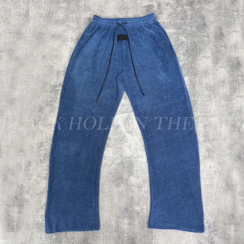 Eye of the Black Hole Season 13 "Light Clouds" Klein Blue Double Yarn Matte Breathable Soft Lazy Style Casual