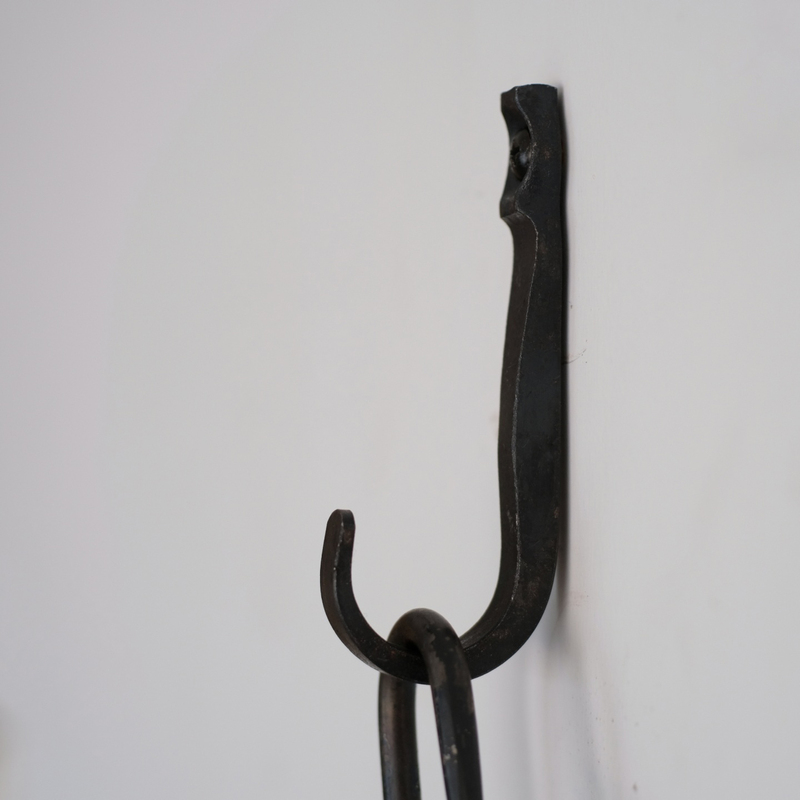 Blacksmith Handmade Iron Hooks, Hand-Forged Iron Hooks, Wall-Mounted Storage Hooks, Space Decoration Hooks Blacksmith Handmade Iron Hooks, Hand-Forged Iron Hooks, Wall-Mounted Storage Hooks, Space Decoration Hooks
