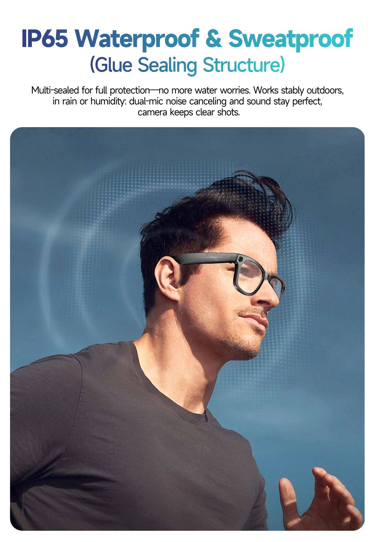 Компьютерные очки 2026 smart glasses men 8mp camera wifi bluetooth touch contr
