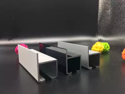 Customized gallery painting exhibition hanging hook wire rope hanging painter side rail painting exhibition oil painting hanging painting rail aluminum extrusion material