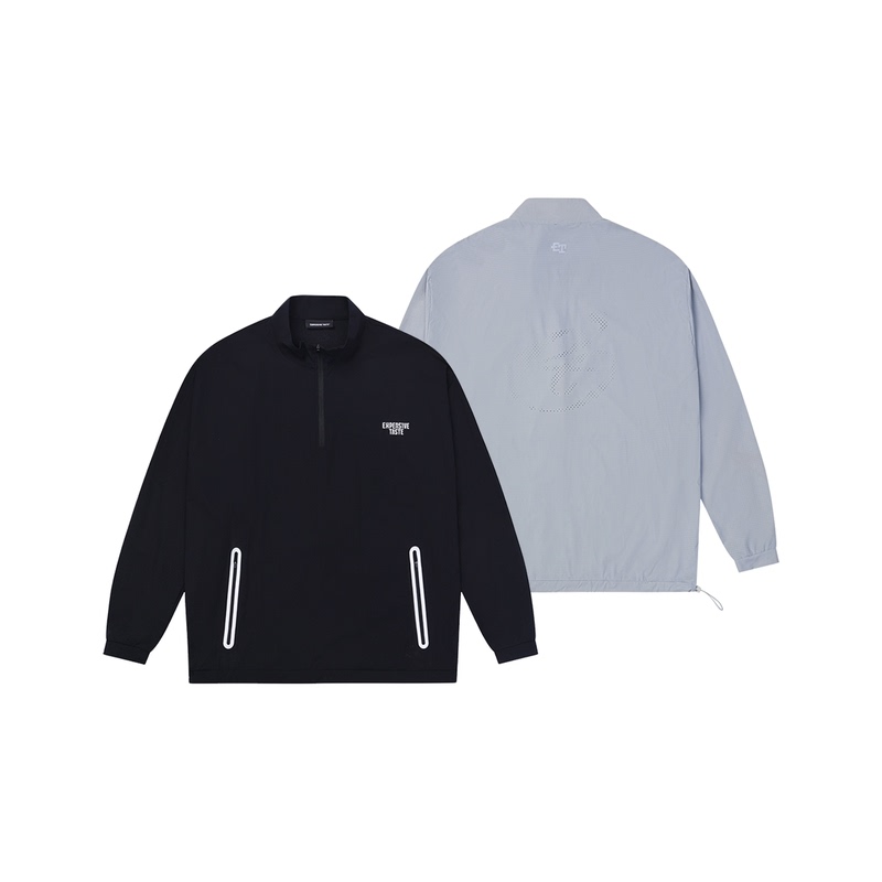 Expensive Taste Outdoor Casual Quick-Drying Tennis and Golf Sports Training Half-Zip Long-Sleeved T-Shirt