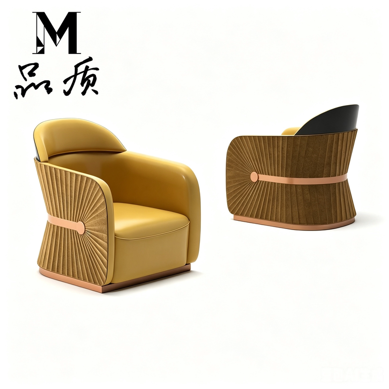 Light Luxury Style Solid Wood Sofa Chair, Wabi-Sabi Style Armchair, Designer Model Room, Hotel Beauty Salon Reception Leisure Chair Light Luxury Style Solid Wood Sofa Chair, Wabi-Sabi Style Armchair, Designer Model Room, Hotel Beauty Salon Reception Leisure Chair