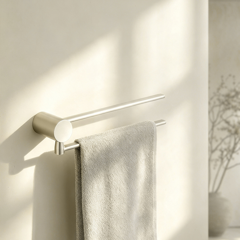Dulavbaoch All-Copper Brushed Nickel Rotating Towel Rack Bathroom No-Drill Towel Bar Bathroom Towel Rack Dulavbaoch All-Copper Brushed Nickel Rotating Towel Rack Bathroom No-Drill Towel Bar Bathroom Towel Rack