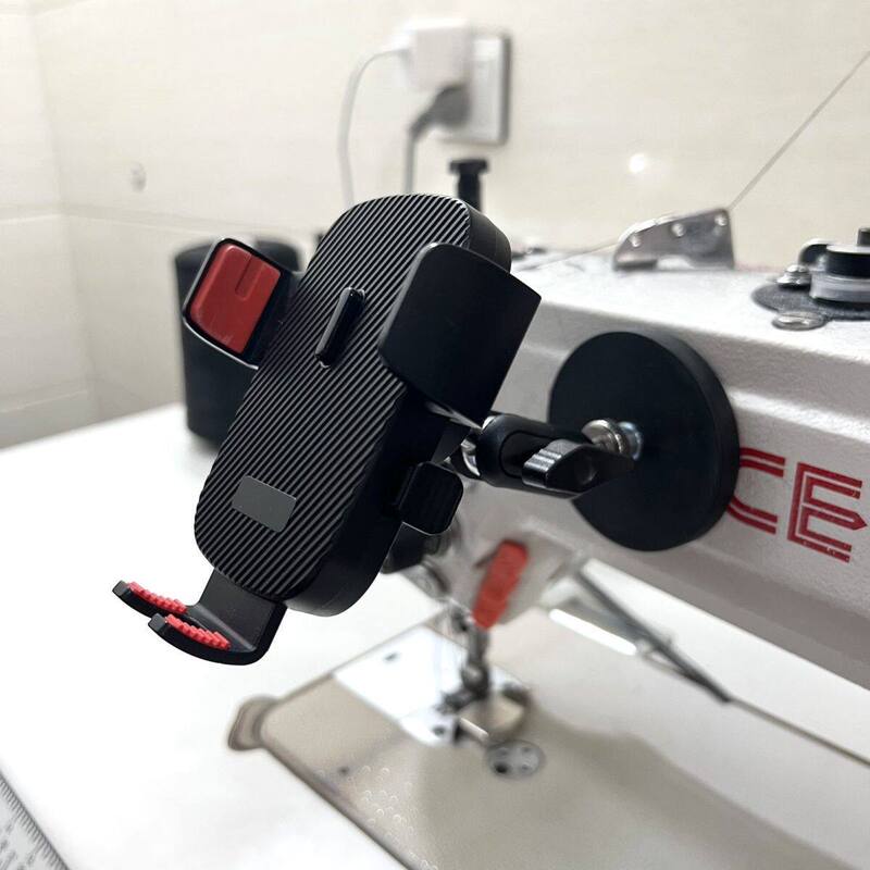 Sewing Machine Hand Stand with Strong Magnetic Mount, Anti-Vibration Universal Adjustable Angle Stand for Outdoor Photography
