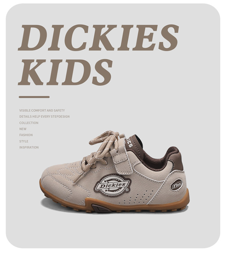 Dickies复古德训鞋新款秋季男女童鞋休闲百搭耐磨板鞋儿童运动鞋 — 7