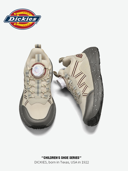 Dickies Medium and Large Children's Sports Shoes for Boys and Girls 2026 Autumn New Model with Rotating Buckle Children's Cushioning Running Shoes — 5