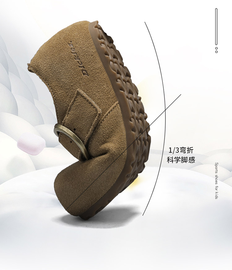 Dickies亲子勃肯鞋儿童新款秋季反绒皮一脚蹬软底休闲鞋中大童鞋 — 17