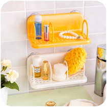 Japan inomata kitchen suction cup rack sponge drain rack cleaning cloth storage rack bathroom finishing shelf