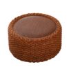Rattan futon cushion household floor cushion futon living room straw pouf bay window futon tatami cushion