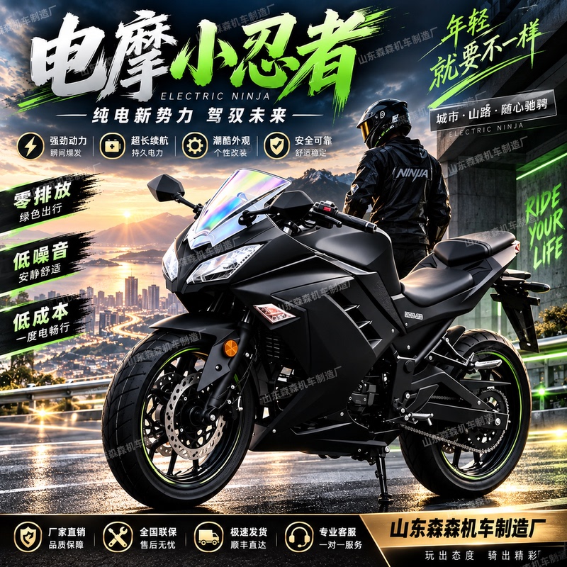 New Electric Sports Car 72V Electric Mini Ninja Internet Celebrity Model Jiaolong R3 Horizon High-Speed National Standard Electric Motorcycle That Can Be Registered New Electric Sports Car 72V Electric Mini Ninja Internet Celebrity Model Jiaolong R3 Horizon High-Speed National Standard Electric Motorcycle That Can Be Registered
