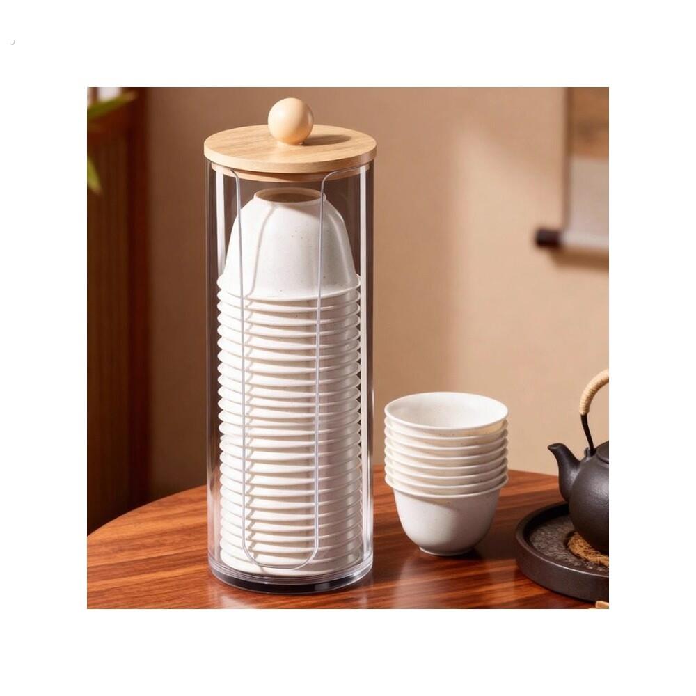 Rice husk disposable tea cup Kung Fu tea cup high-end travel tea set set thickened special tea cup