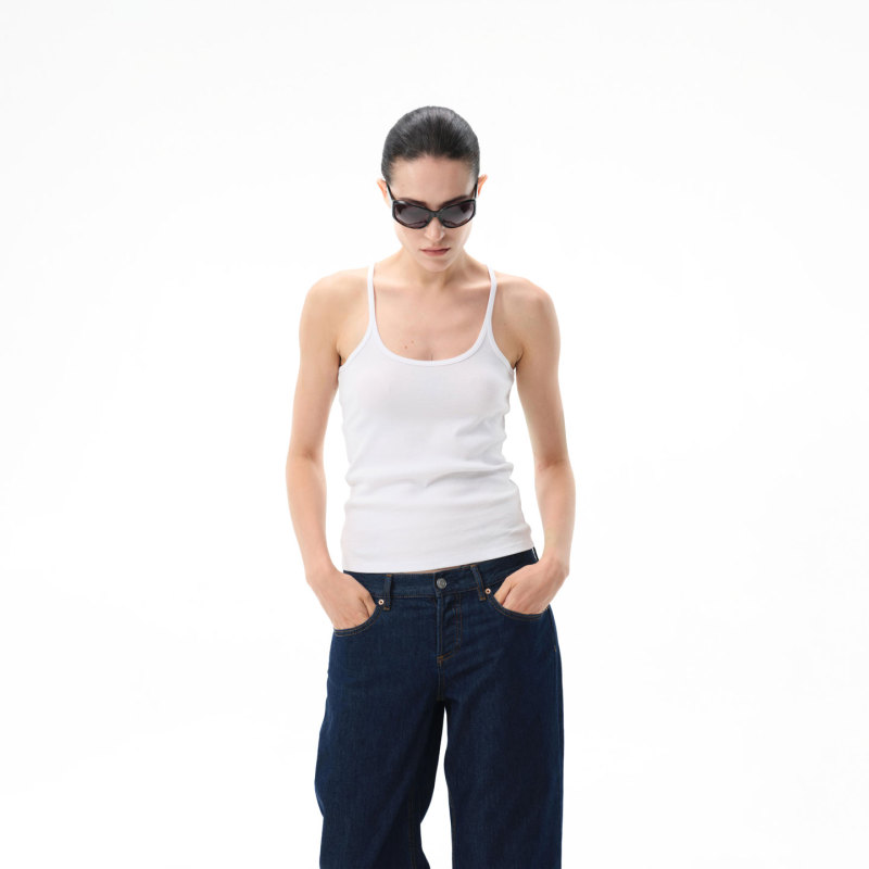 Néu June Sling Cotton-Like Comfortable and Simple Tank Top with a Racerback Cut Néu June Sling Cotton-Like Comfortable and Simple Tank Top with a Racerback Cut