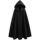 Шерстяное пальто Yamamoto dark big hat, женское осенне-зимнее пальто 2022 года, длинное пальто выше колена для пары с капюшоном, плащ mini 4