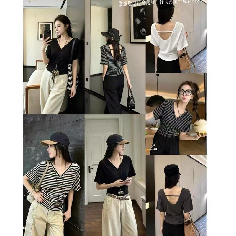 Bargain Find 0730【Nana Benefits】Batwing Shirt Top Non-Fading, Non-Exchangeable Meina Top 322