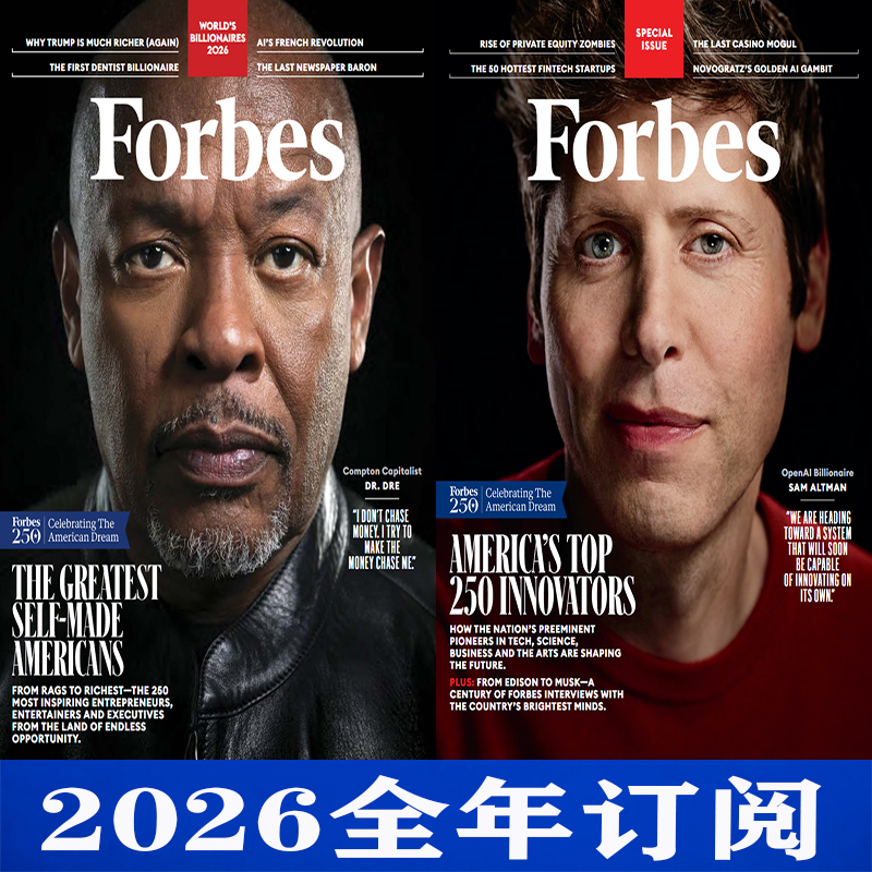 [Usa] Forbes Usa United States-Forbes 2022-2026 Subscription