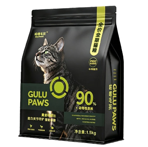 Gulu Mao Hai Beef Formula/For Facial Development and Weight Gain/High Protein, Low Fat, All-Stage, All-Purpose Cat Food Staple Gulu Mao Hai Beef Formula/For Facial Development and Weight Gain/High Protein, Low Fat, All-Stage, All-Purpose Cat Food Staple