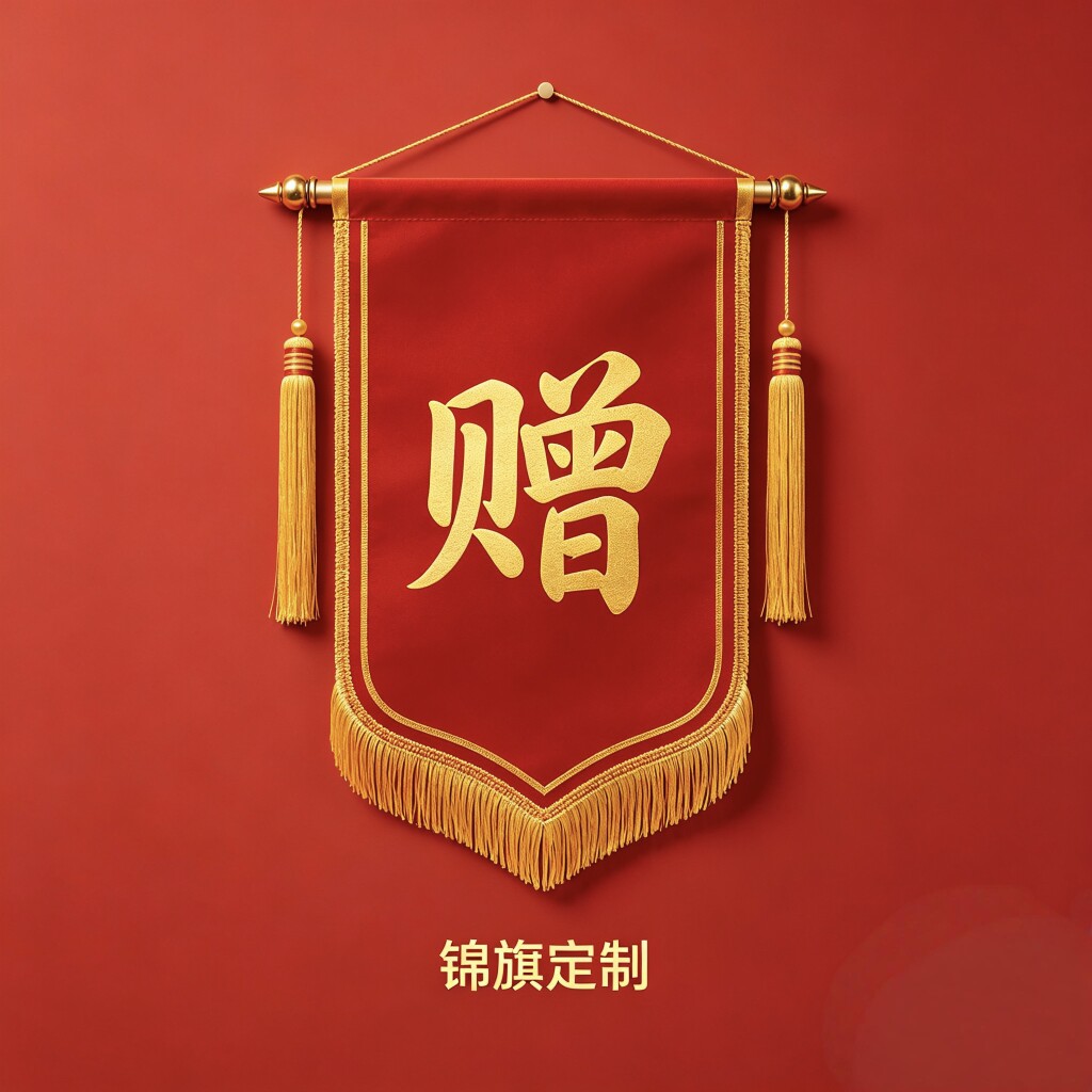奇锦荣光锦旗加工店的LOGO