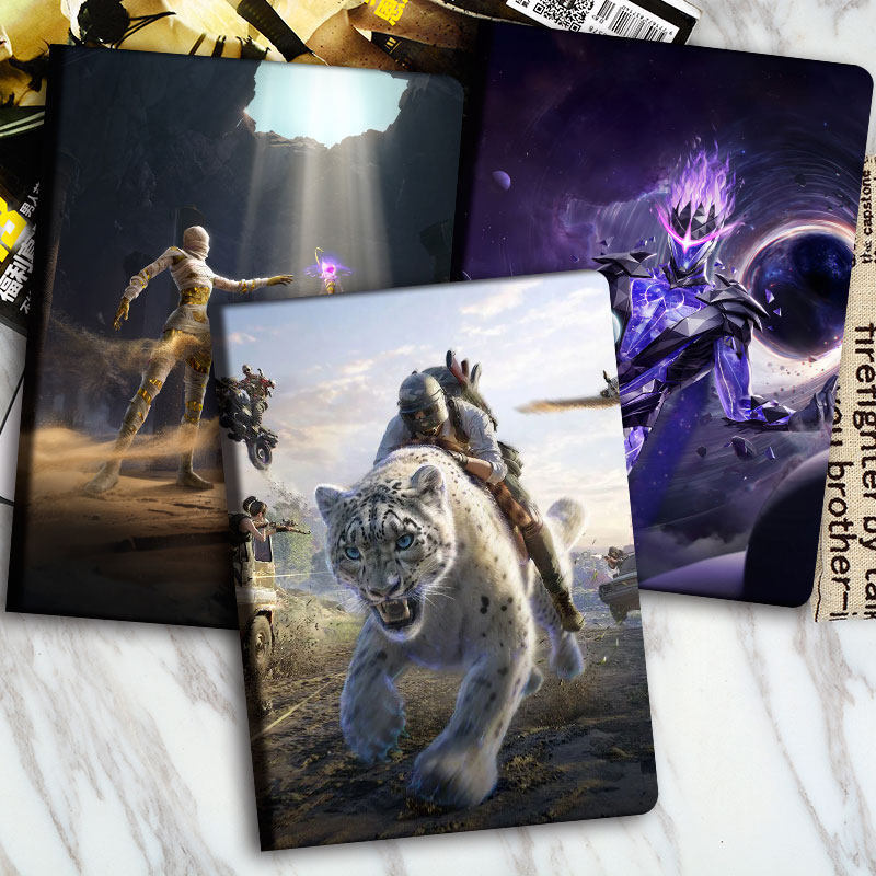 Suitable for Pubg Mobile Ipad10 Protective Case 789 Series 10.2inch Gaming Accessories Air345 Pubg Pro 11inch New Skin Mini7 Tablet Case 9.7 Mini56 Special Forces Suitable for Xiaomi
