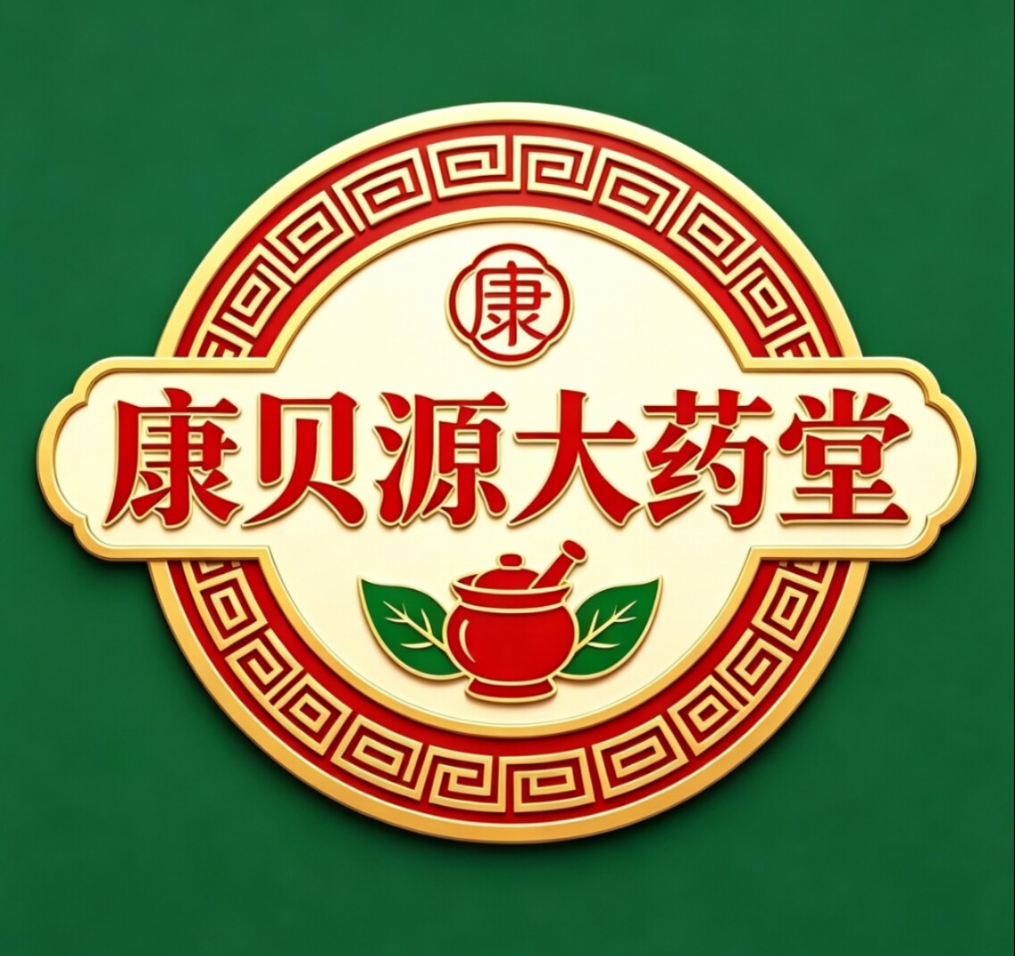 康贝源大药堂的LOGO