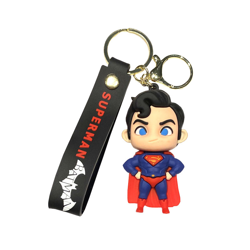 Marvel Cartoon Batman Keychain Super Batman Keychain Men's and Women's Bag Accessories Small Gifts Marvel Cartoon Batman Keychain Super Batman Keychain Men's and Women's Bag Accessories Small Gifts