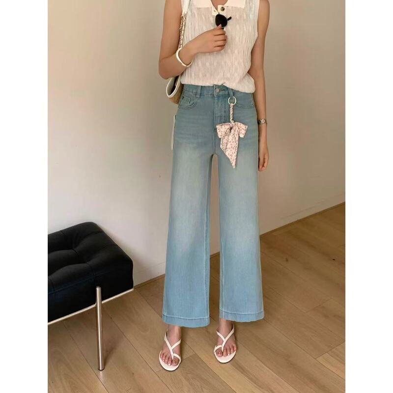 Xibei'Er【Zona】Welfare 07.11 Rice Cake Butterfly Jeans Long Pants Women 66031/-2