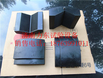 100-ton universal machine V-Port fixture 13-26mm steel bar stretching jaw flat fixture 0-20