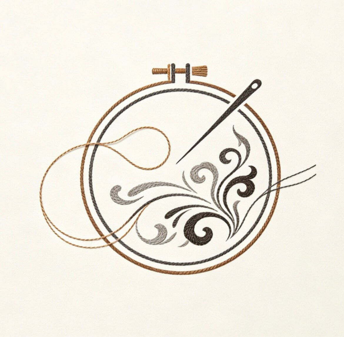 春黎苏绣刺绣馆的LOGO