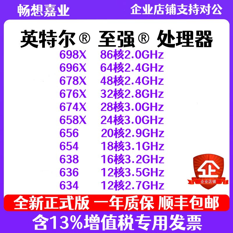 676x Intel Xeon 654 656 658X 674X 676X 678X 696X 698X 4710针 CPU-淘宝Taobao | 天 ...