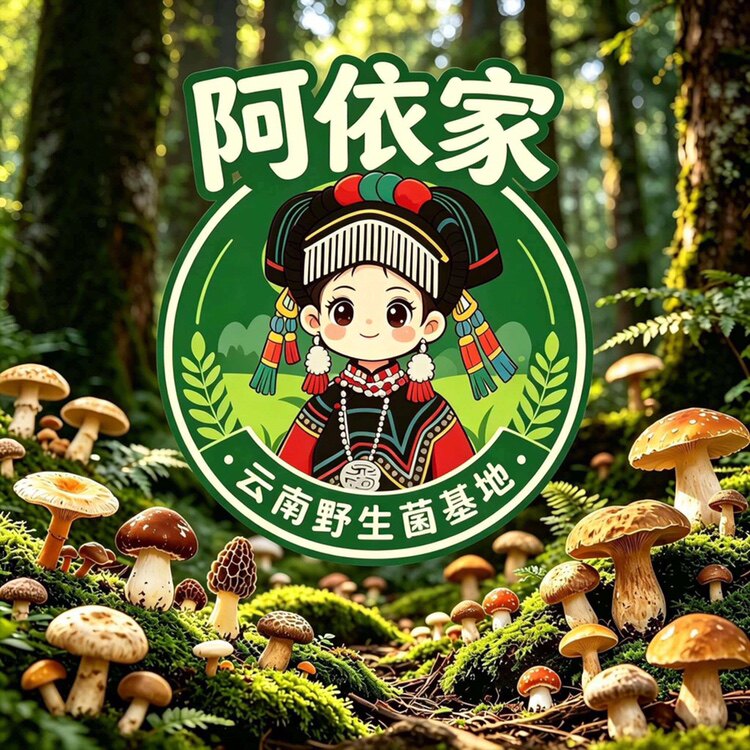 野生菌基地阿依家的LOGO