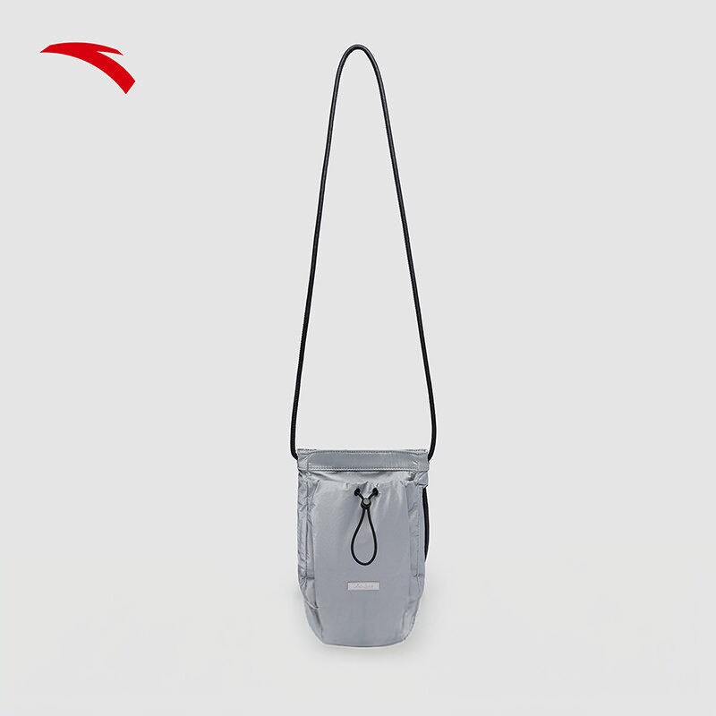 Anta Crossbody Bag Shoulder Bag Sports Leisure Portable Small Shoulder Bag Simple Backpack Drawstring Small Backpack