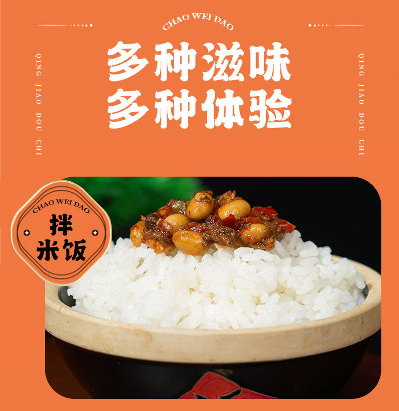 安享好物 安享B级豆豉酱-辣小豚青椒豆豉酱 国标 