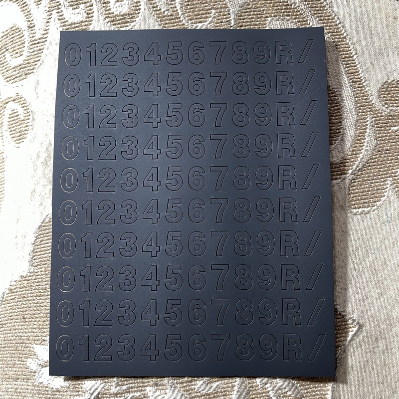 Self-Adhesive Black Rubber Numbers with Adhesive Backing, Rubber Number Stickers, Letter Stickers with Positioning Frame Self-Adhesive Black Rubber Numbers with Adhesive Backing, Rubber Number Stickers, Letter Stickers with Positioning Frame